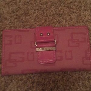 Pink Guess Wallet